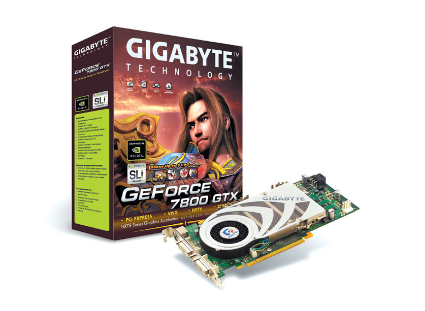Gigabyte GeForce 7800 GTX graphics card to cost US$638