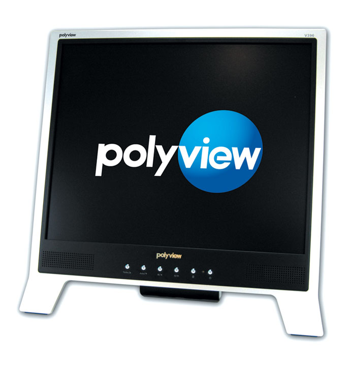 Chi Mei Group is pushing its Polyview-branded monitor at Taipei Computer Applications Show (TCAS)
