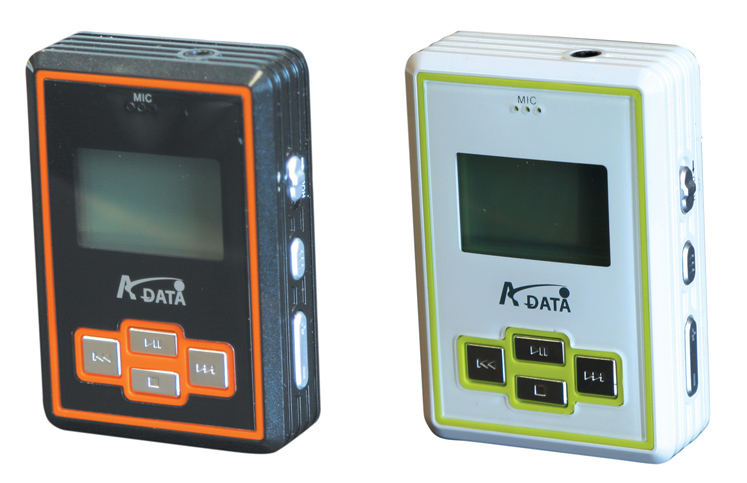 A-DATA launches two new MP3 players