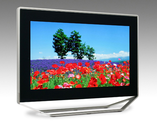 Toshiba introduces a SED TV prototype at IFA 2005 in Berlin