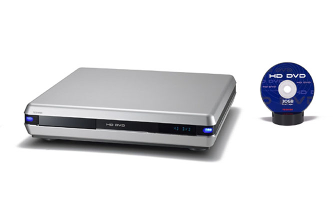 Toshiba introduces a HD DVD player and 30GB DVD at IFA 2005 in Berlin