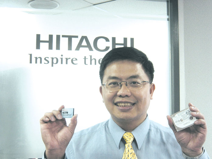 Hitachi GST to start volume shipments of Mikey microdrives in 4Q