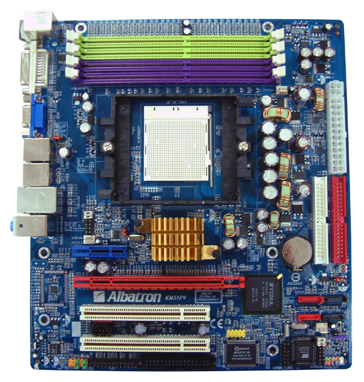 Albatron unveils new motherboard based on Nvidia C51 chipset