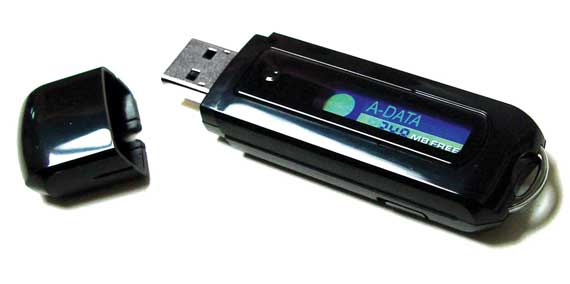 A-Data bi-stable cholesteric LCD display USB flash disk wins G-Mark design award