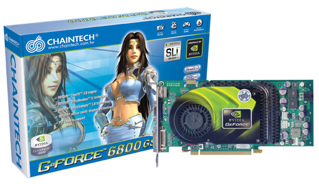 Walton Chaintech SLI-ready GeForce 6800 GS graphics card hits market