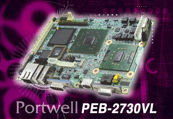 Portwell to mass produce 3.5-inch Intel ECX Form Factor board in 1Q06