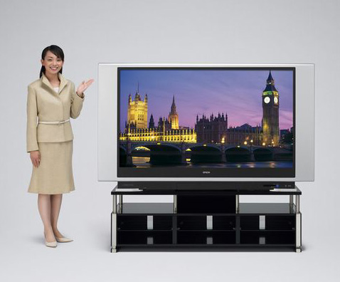 Epson launches 55- and 65- inch 1080p LCD projection HDTVs in Japan