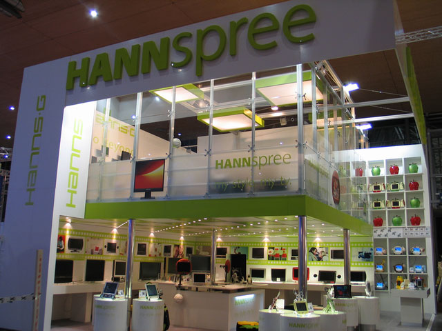 HANNspree highlights a range of LCD TVs at CeBIT