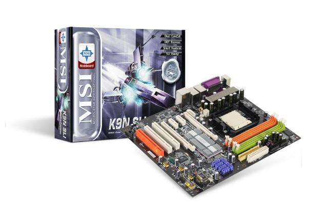 The MSI K9N SLI Platinum motherboard