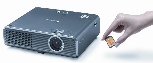 Panasonic rolls out SD card projector in Taiwan