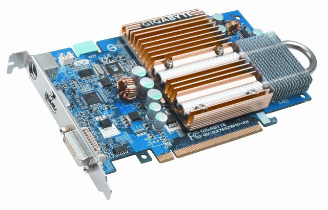 Gigabyte unveils GV-NX76G256HI-RH Silent-Pipe  graphics accelerator