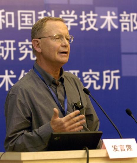 East-West Center professor Dieter Ernst