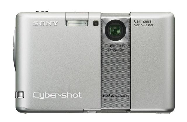 The Sony Cyber-shot DSC-G1 6-megapixel wireless digital camera