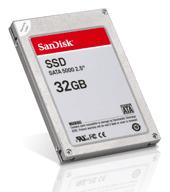 SanDisk's 2.5-inch solid state drive (SSD)