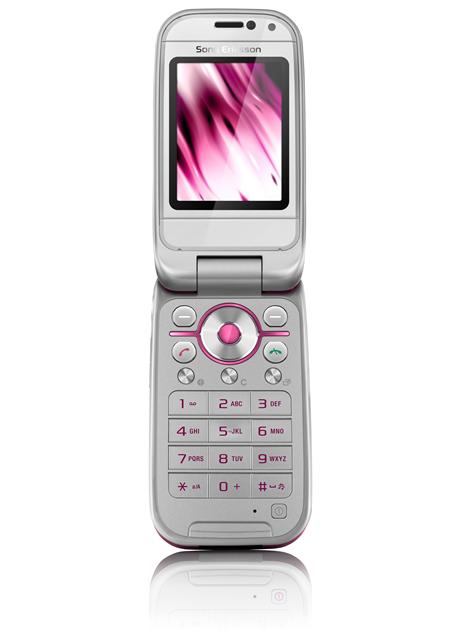 The Sony Ericsson Z750 tri-band HSDPA phone