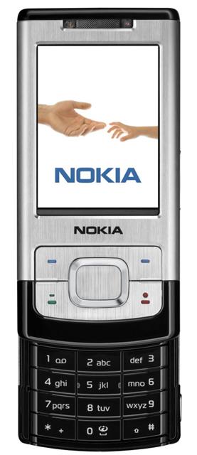 The Nokia 6500 slider phone