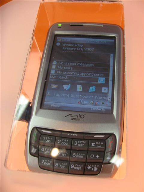 Mio A702 GPS PDA phone