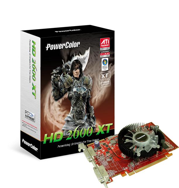 PowerColor HD 2600XT 256MB GDDR3 graphics card