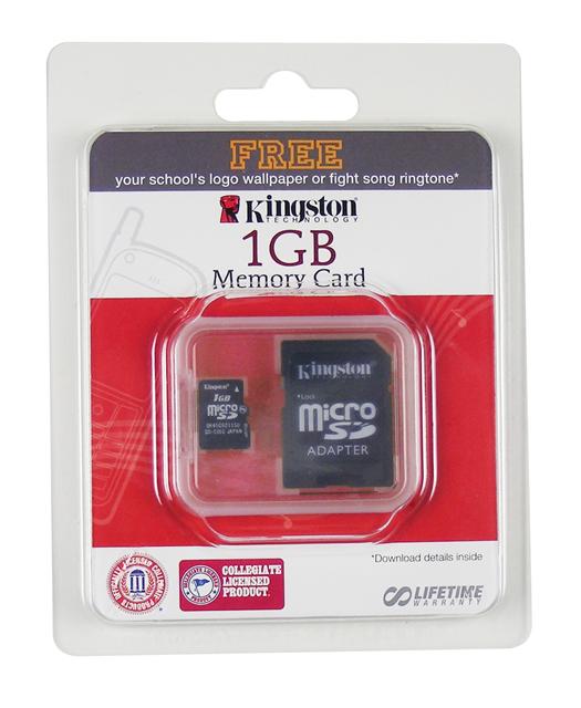 Kingston launches microSD Collegiate cards