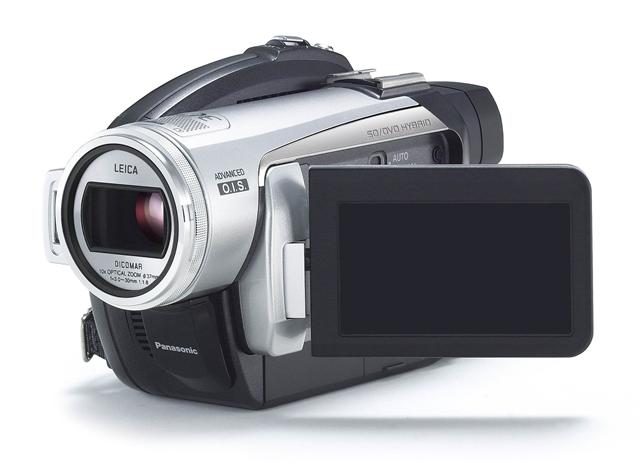 The Pansonic HDC-SX5 high-definition camcorder