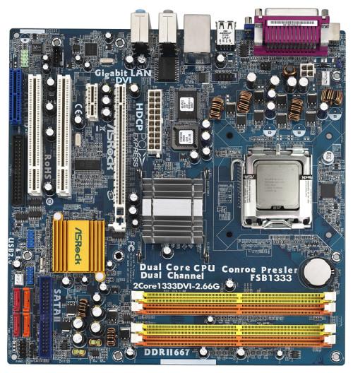 ASRock 2Core1333DVI-2.66G motherboard