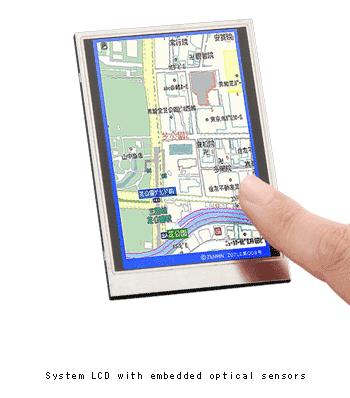 Sharp develops touch screen with scanner functions