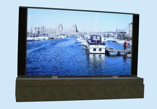 Mitsubishi Electronics introduces 140-inch Resolia LED screen monitor.