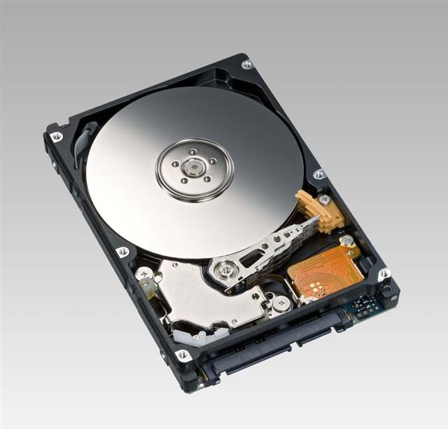 Fujitsu MHZ2 BT 2.5-inch hard disk drive with capacity up to 500GB