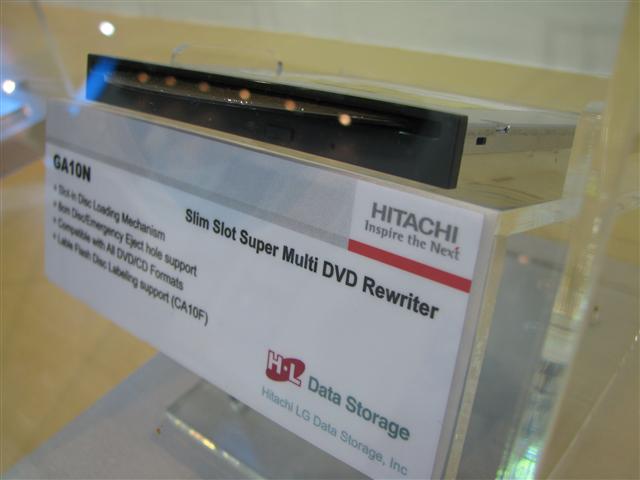 Hitachi GA10N slim slot Super Multi DVD rewriter