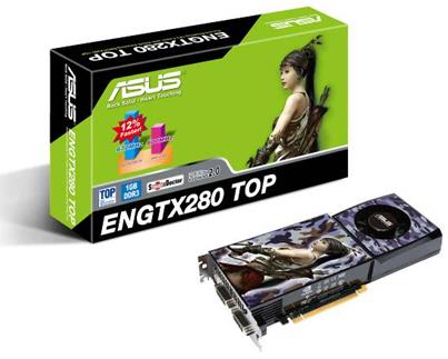 Asustek ENGTX280 TOP/HTDP/1G graphics card