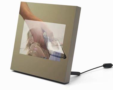 Parrot Specchio's Martin Szekely-designed Wi-Fi digital photo frame