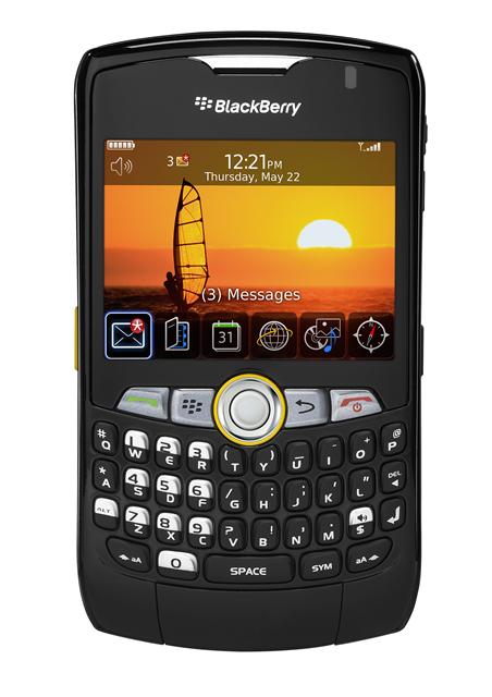 RIM's push-to-talk smartphone BlackBerry Curve 8350i