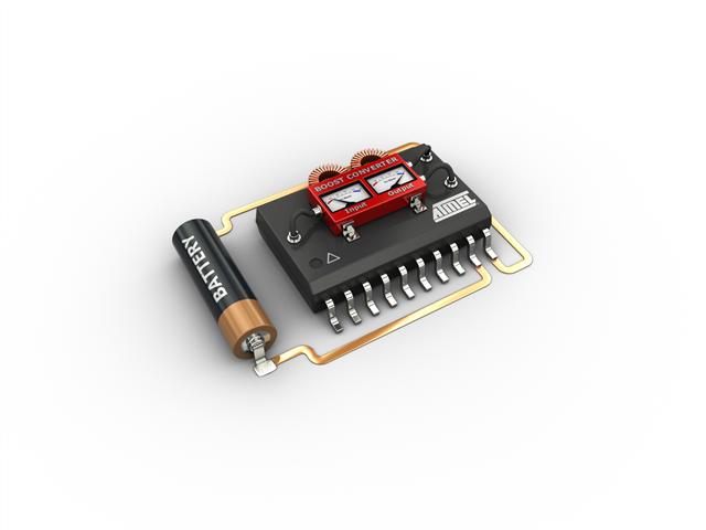 Atmel low-voltage MCU ATtiny43U