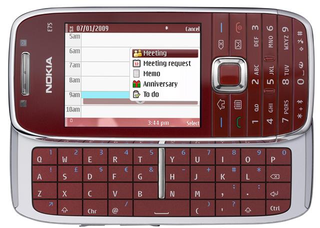 Nokia E75 begins shipping