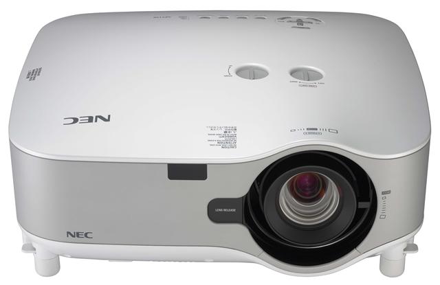 NEC NP series installation projectors