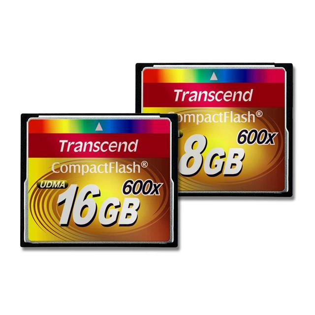 Transcend releases new CompactFlash card for DSLR cameras