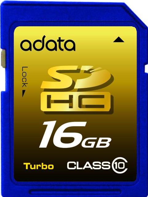 A-Data Class 10 SDHC memory card