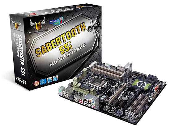 Asustek TUF Sabertooth 55i motherboard