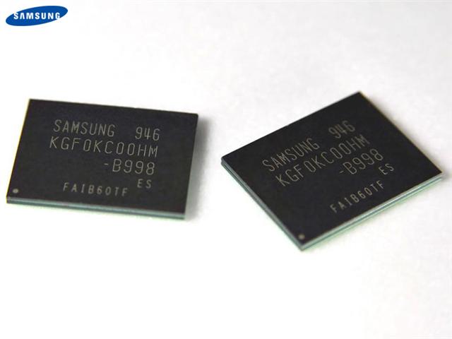 Samsung 30nm-class NAND flash for mobile devices