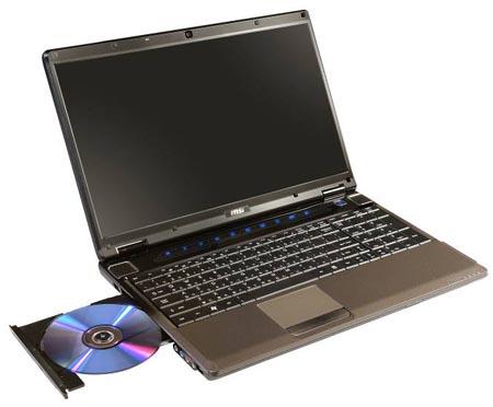 MSI GE600 notebook