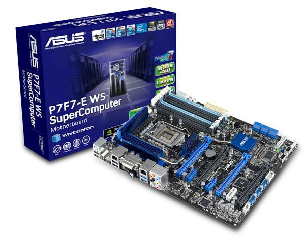 Asustek P7F7-E WS SuperComputer motherboard