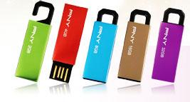 Computex 2010: PNY Clip-on Attache USB drives