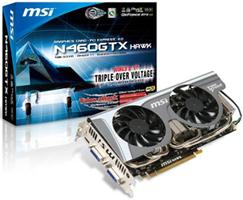 MSI N460GTX HAWK Talon Attack graphics card