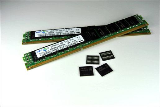 Samsung 8GB RDIMM utilizing 3D TSV technology