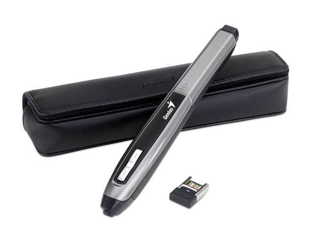 Genius' Pen Mouse is a 2.4GHz wireless pen style mouse