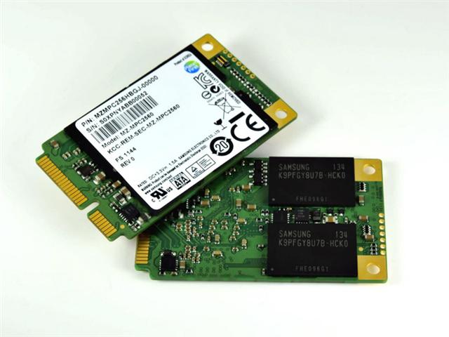 Samsung mSATA SSDs for ultrabook