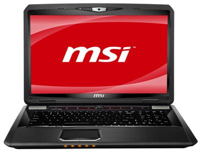 MSI GT783 gaming notebook