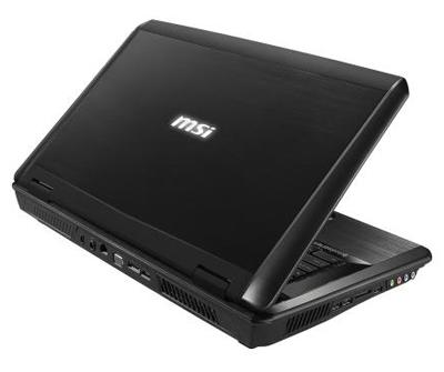 MSI GT780DXR gaming notebook