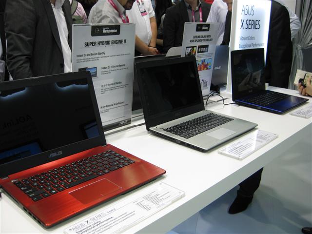 Asus X series notebook