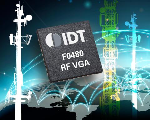 IDT F0480 RF variable gain amplifier